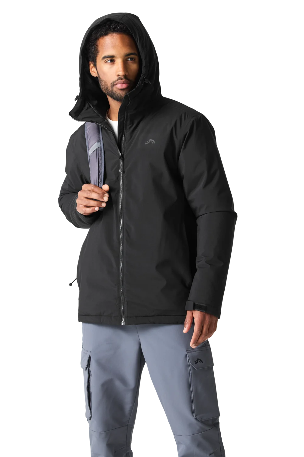 CRIVIT Herren-Thermo-Winterjacke (Schwarz, S (44/46)) – Bild 2 von 3