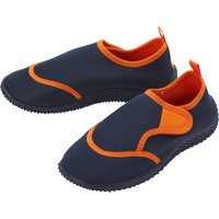 CRIVIT Kinder Aquaschuhe (navy/orange, 32)