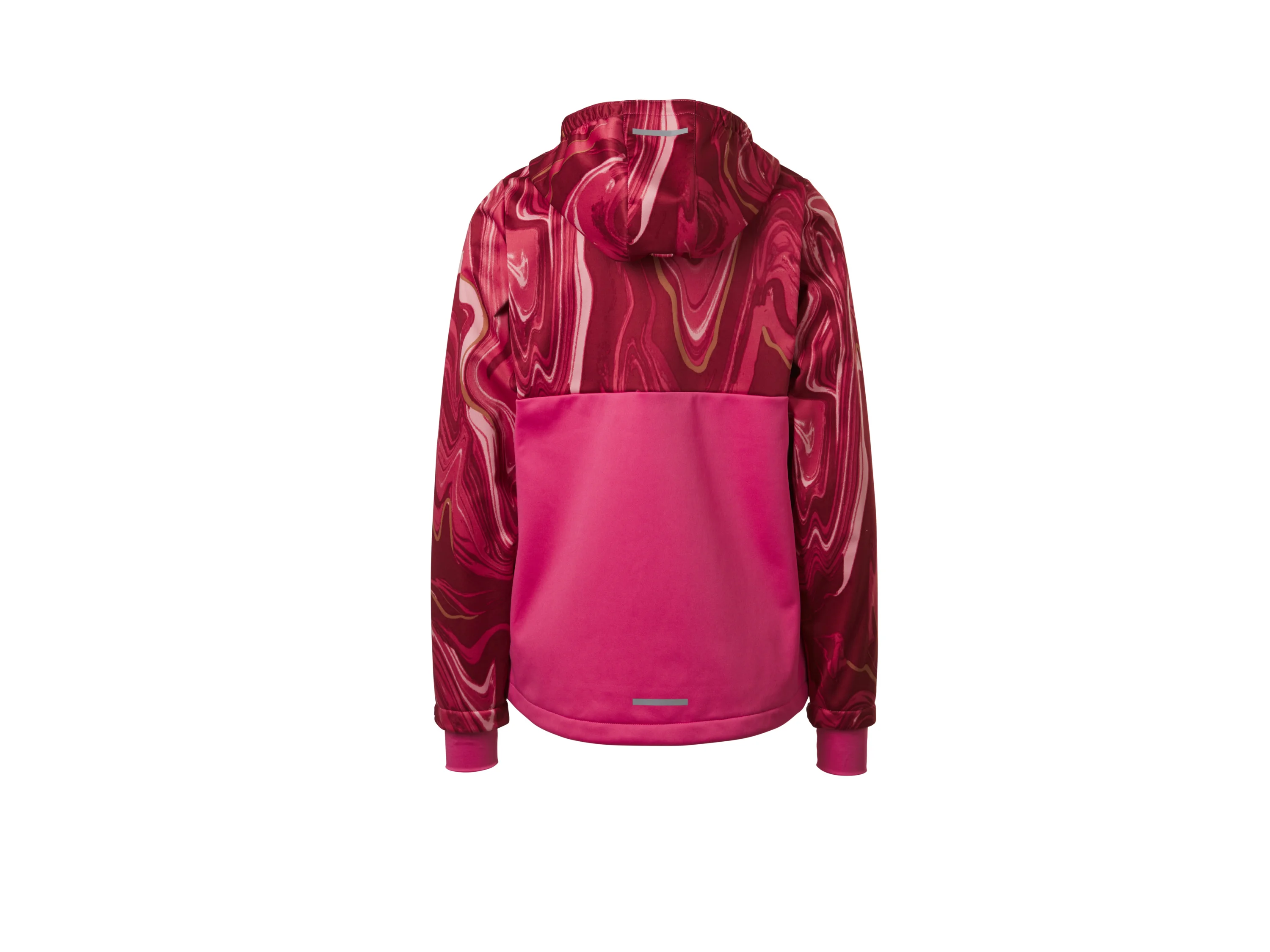 CRIVIT Kinder Softshelljacke (Gemustert/pink, 134/140) – Bild 3 von 4