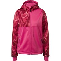 CRIVIT Kinder Softshelljacke (Gemustert/pink, 158/164)