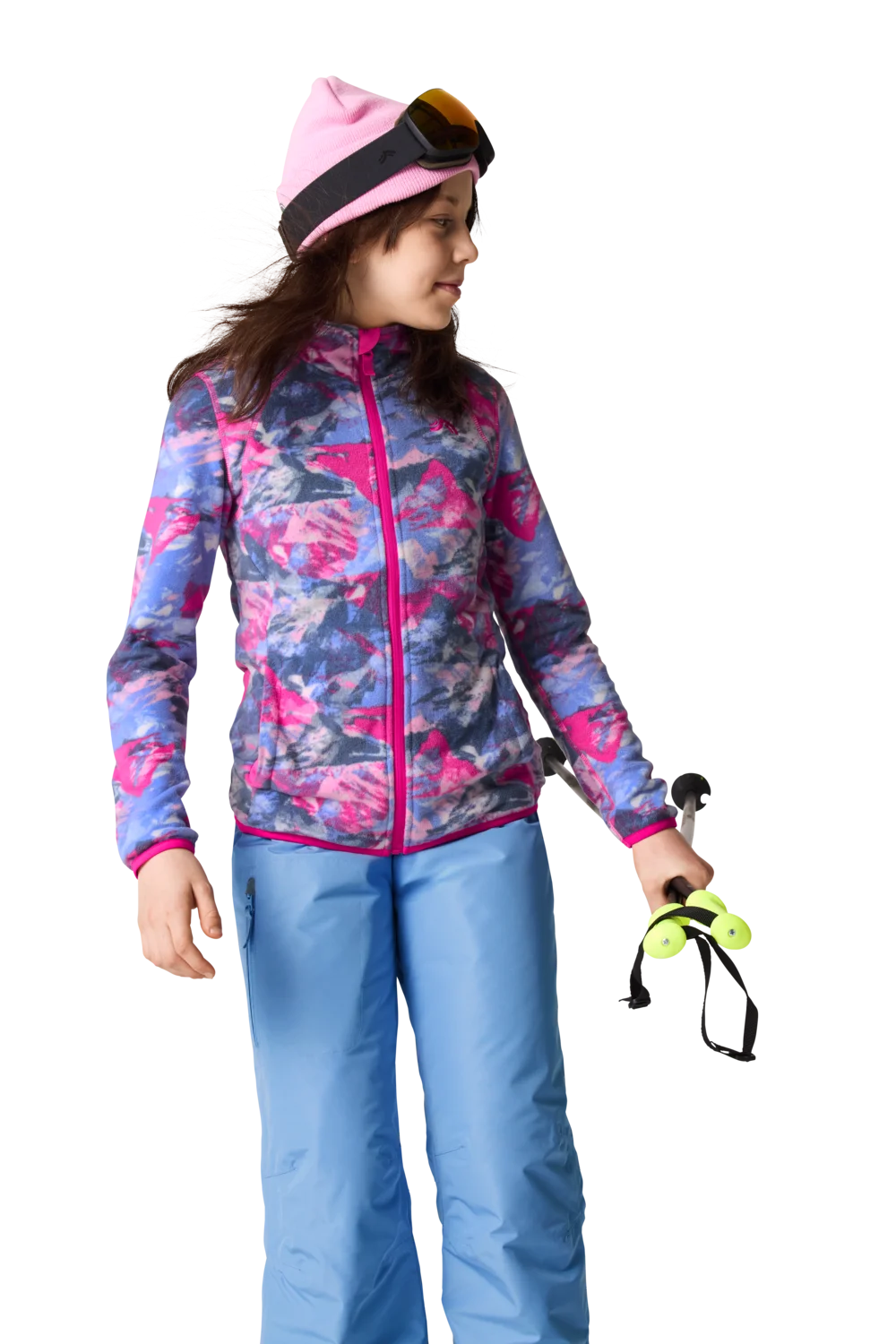 CRIVIT Kinder Thermo-Fleecejacke (Gemustert, 146/152) – Bild 2 von 4