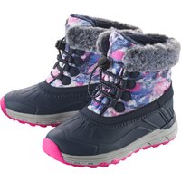 CRIVIT Kinder Winterstiefel (navy/pink, 36)