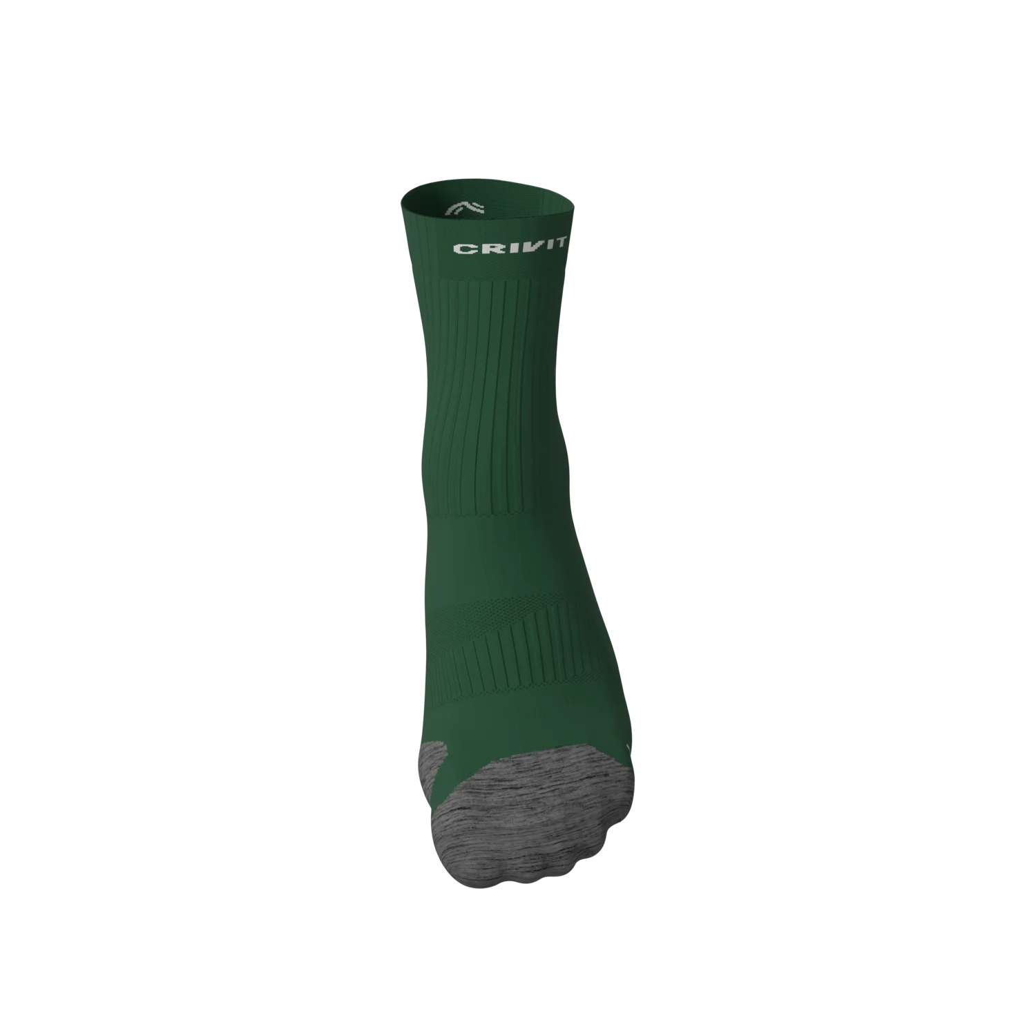 CRIVIT Premium-Outdoorsocken, 2 Paar (Grün/Grau, 41/42) – Bild 3 von 4