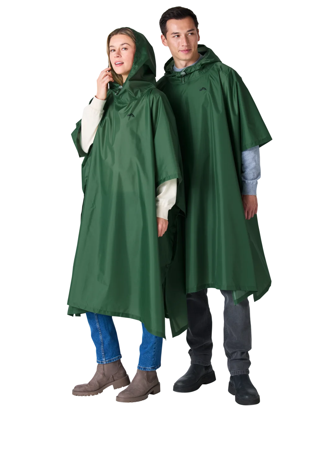 CRIVIT Regenponcho (Olive) – Bild 2 von 4
