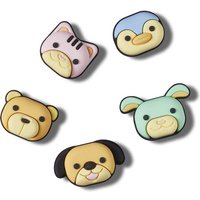 CROCS Accessoire 3D Animal Friends 5 Pack, Größe ONE SIZE in Bunt