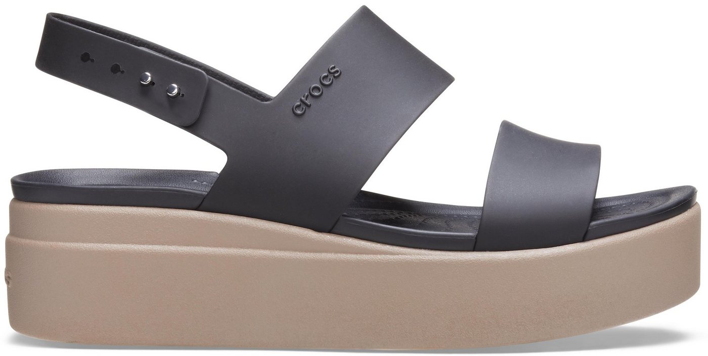 Crocs Brooklyn Low Wedge Keilsandalette, Sommerschuh, Sandale, Keilabsatz, mit modischer Plateausohle – Bild 4 von 5