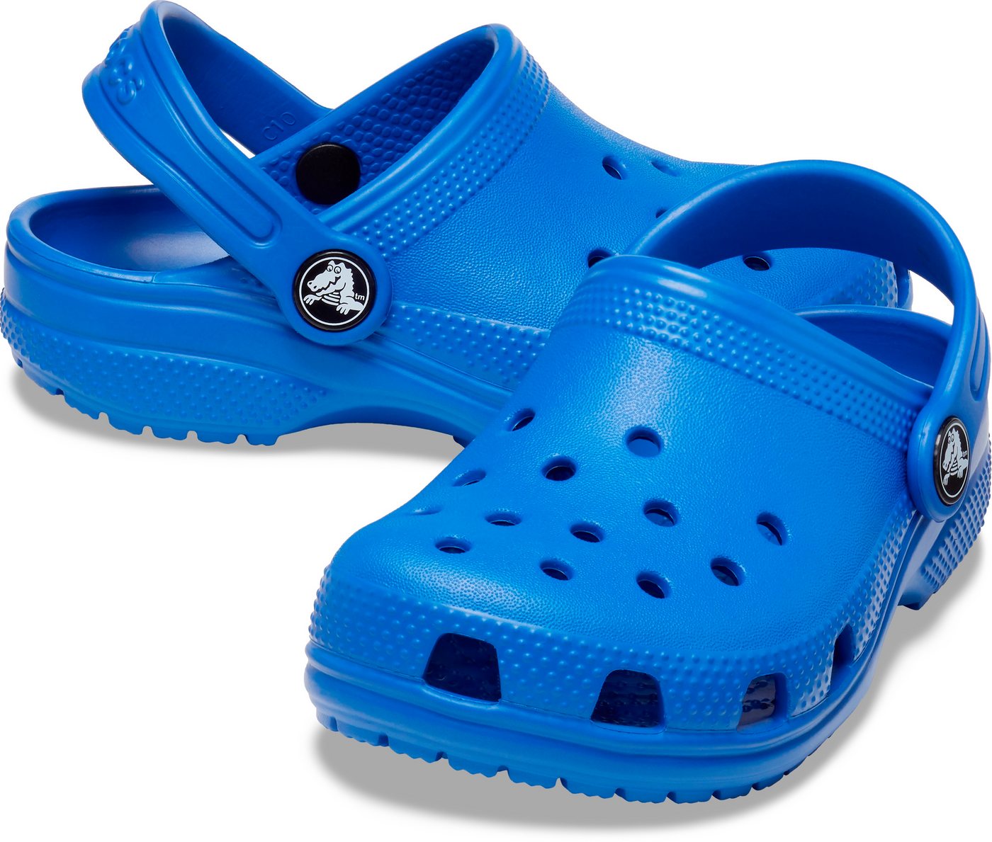 Crocs Classic Clog K Clog Hausschuh, Schlappen, Strandschuh, Sandale mit Fersenriemen – Bild 4 von 5