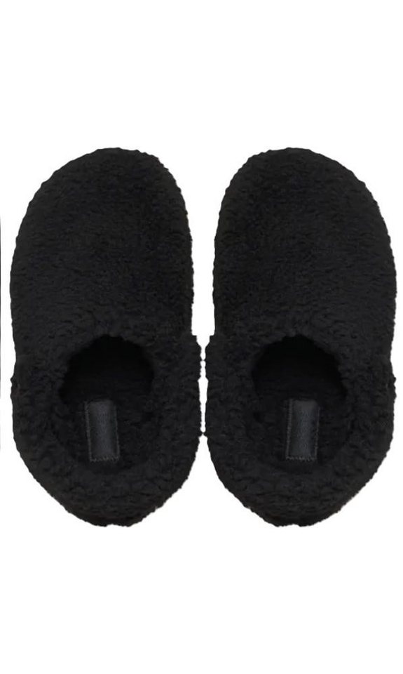 Crocs Classic Cozzzy Slipper (Kunstfell, warm) schwarz Kleinkinder - 1 Paar Hausschuh – Bild 4 von 5