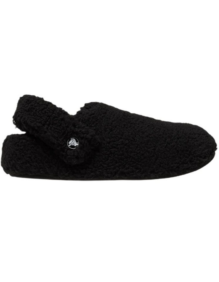 Crocs Classic Cozzzy Slipper (Kunstfell, warm) schwarz - 1 Paar Hausschuh – Bild 3 von 5