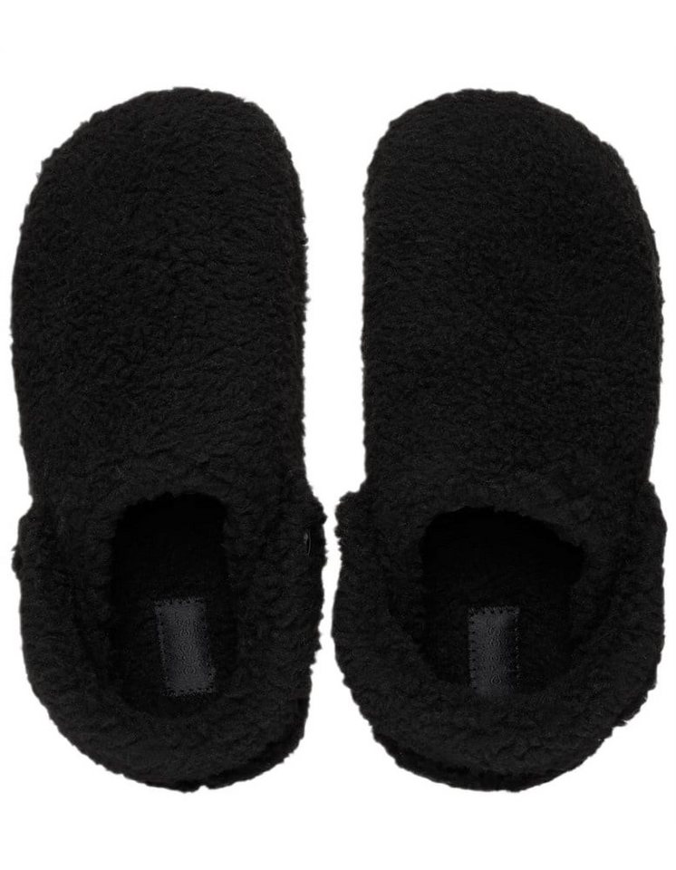 Crocs Classic Cozzzy Slipper (Kunstfell, warm) schwarz - 1 Paar Hausschuh – Bild 4 von 5