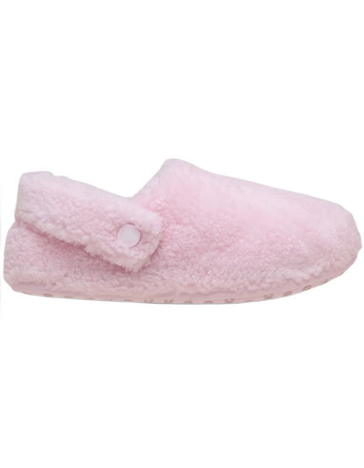 Crocs Classic Cozzzy Slipper (Kunstfell, warm) pink - 1 Paar Hausschuh – Bild 3 von 5