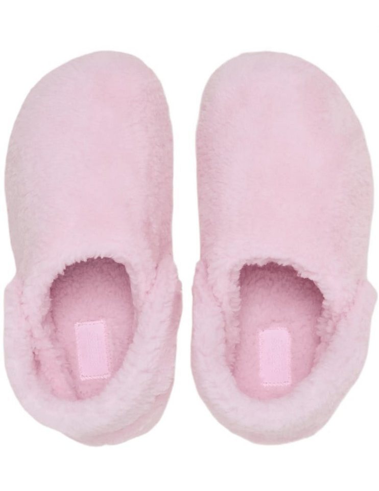 Crocs Classic Cozzzy Slipper (Kunstfell, warm) pink - 1 Paar Hausschuh – Bild 4 von 5