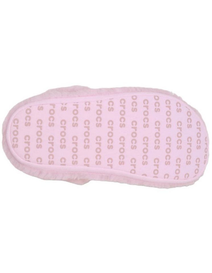 Crocs Classic Cozzzy Slipper (Kunstfell, warm) pink - 1 Paar Hausschuh – Bild 5 von 5