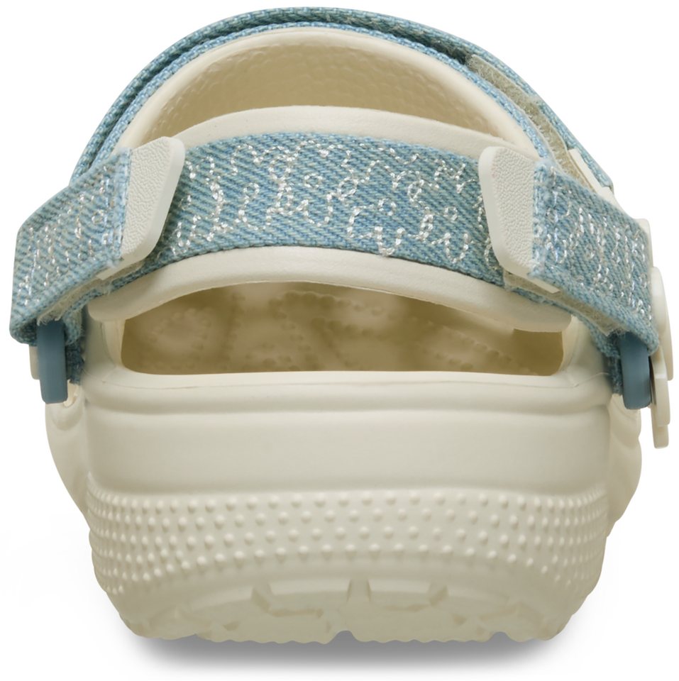 Crocs Classic Flower Clog Sommerschuh, Strandschuh, Sandale mit Klettverschlüssen – Bild 2 von 5