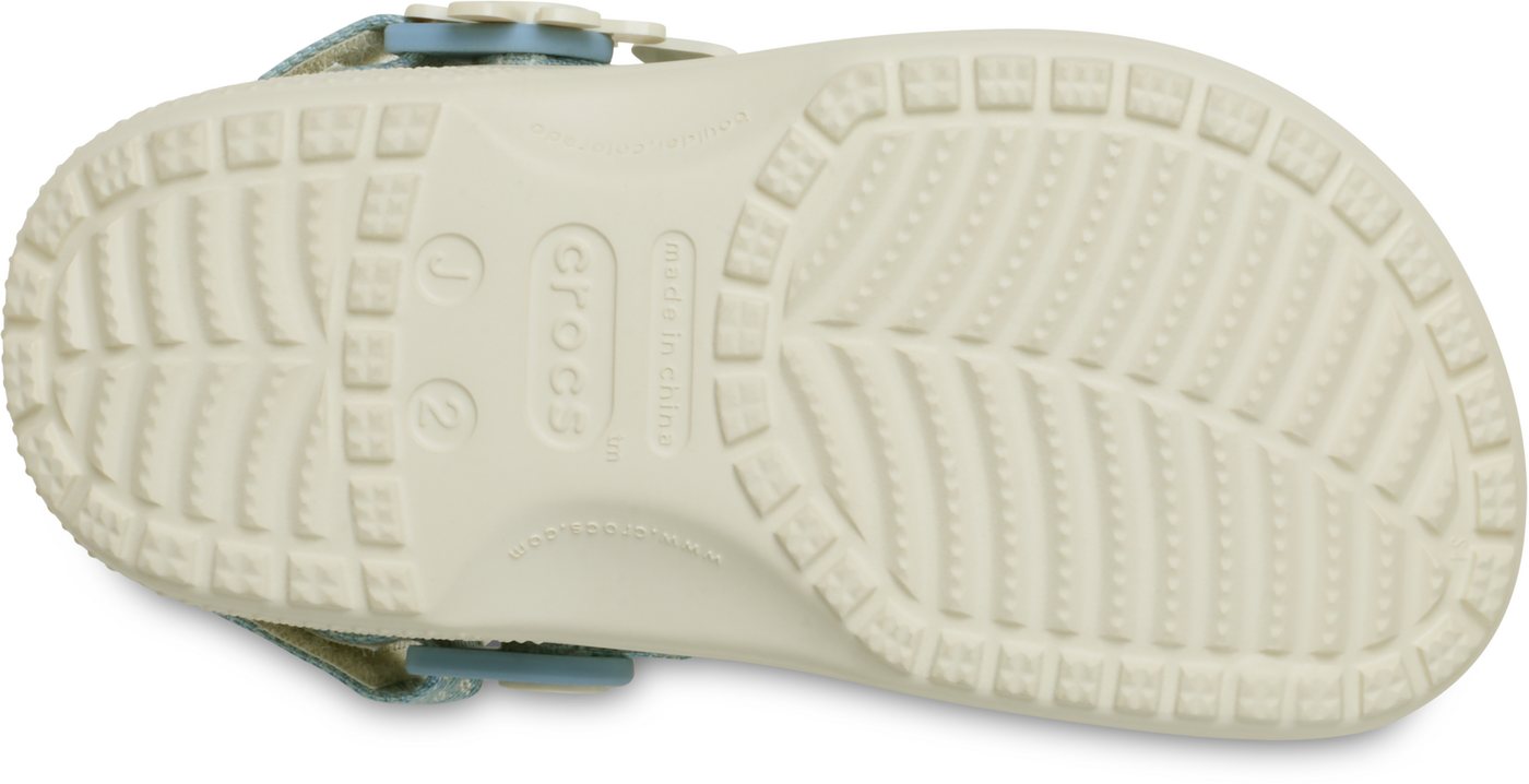 Crocs Classic Flower Clog Sommerschuh, Strandschuh, Sandale mit Klettverschlüssen – Bild 3 von 5
