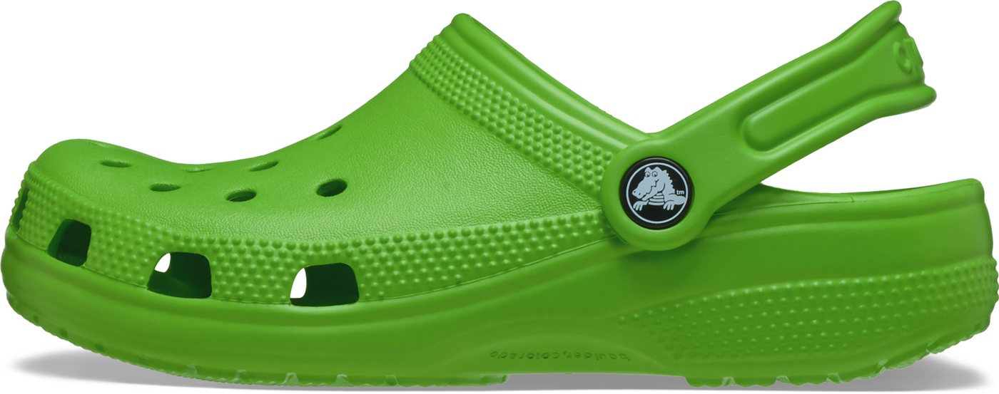 Crocs Classic K Clog Sommerschuh, Hausschuh, Badeschuh mit schwenkbarem Fersenriemchen – Bild 5 von 5