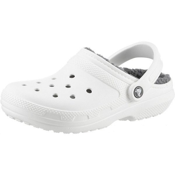 Crocs Classic Lined Clog Hausschuh Gartenclog, Schlappen, Clog, mit kuscheligem Fellimitat