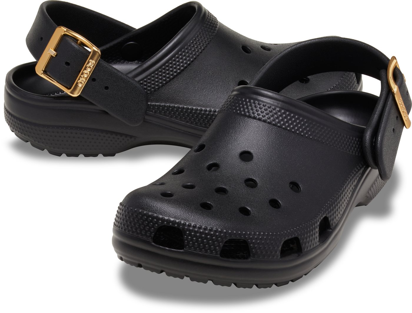 Crocs Classic Matallic Buckle Clog Clog Hausschuh, Schlupfschuh mit schwenkbarem Fersenriemen – Bild 2 von 4