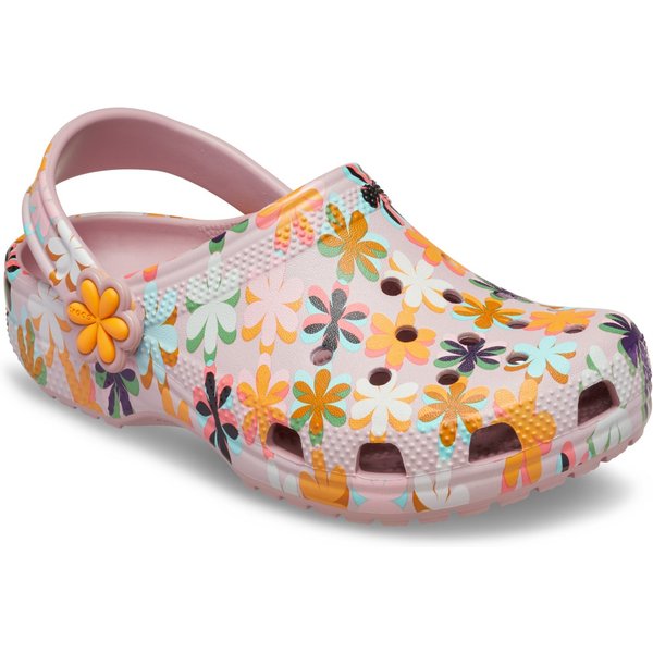Crocs Classic Retro Clog Sommerschuh, Gartenschuh, Hausschuh mit schwenkbarem Fersenriemen