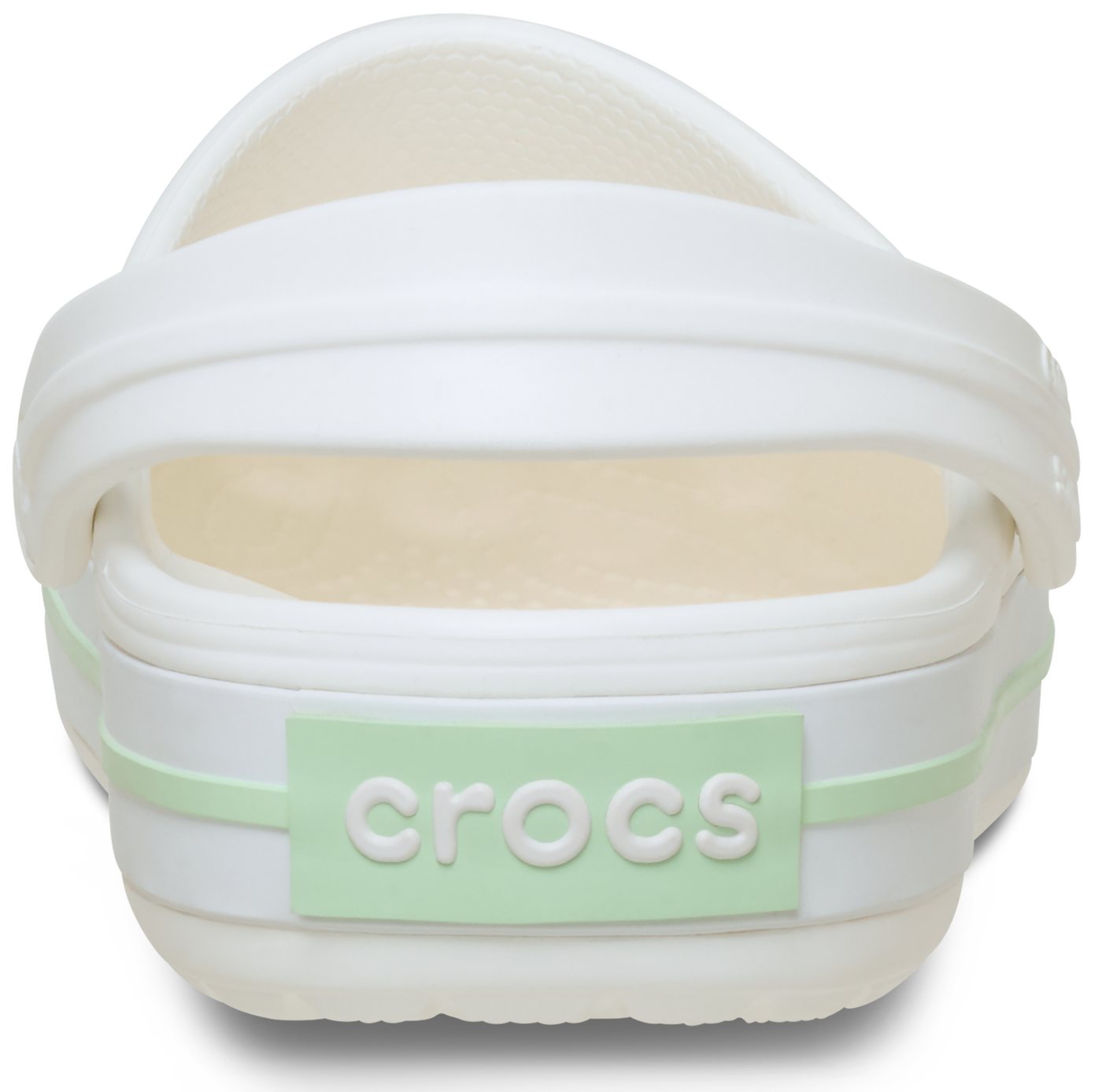 Crocs Crocband Clog Clog Sommerschuh, Schlappen, Hausschuh mit zweifarbiger Laufsohle – Bild 2 von 5