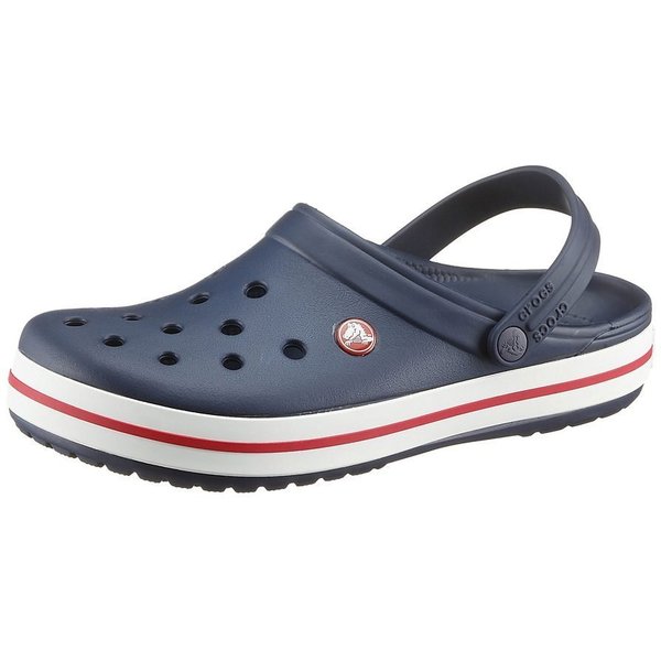 Crocs Crocband Clog Sommerschuh, Gartenschuh, Poolslides, mit farbiger Laufsohle
