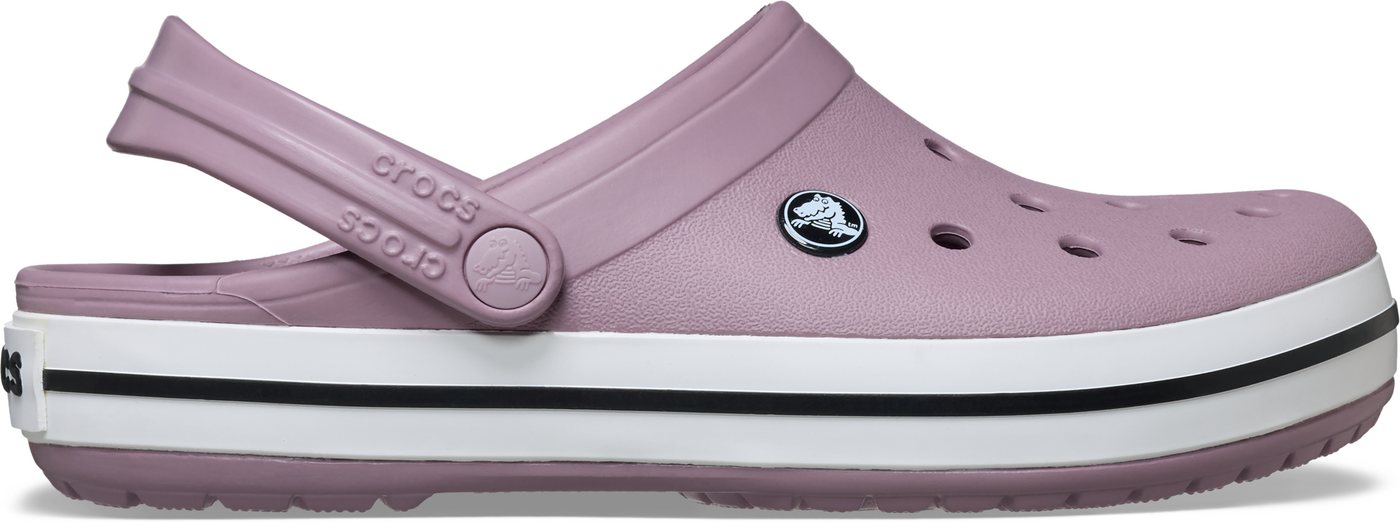 Crocs Crocband Clog Clog Sommerschuh, Schlappen, Hausschuh mit zweifarbiger Laufsohle – Bild 3 von 4