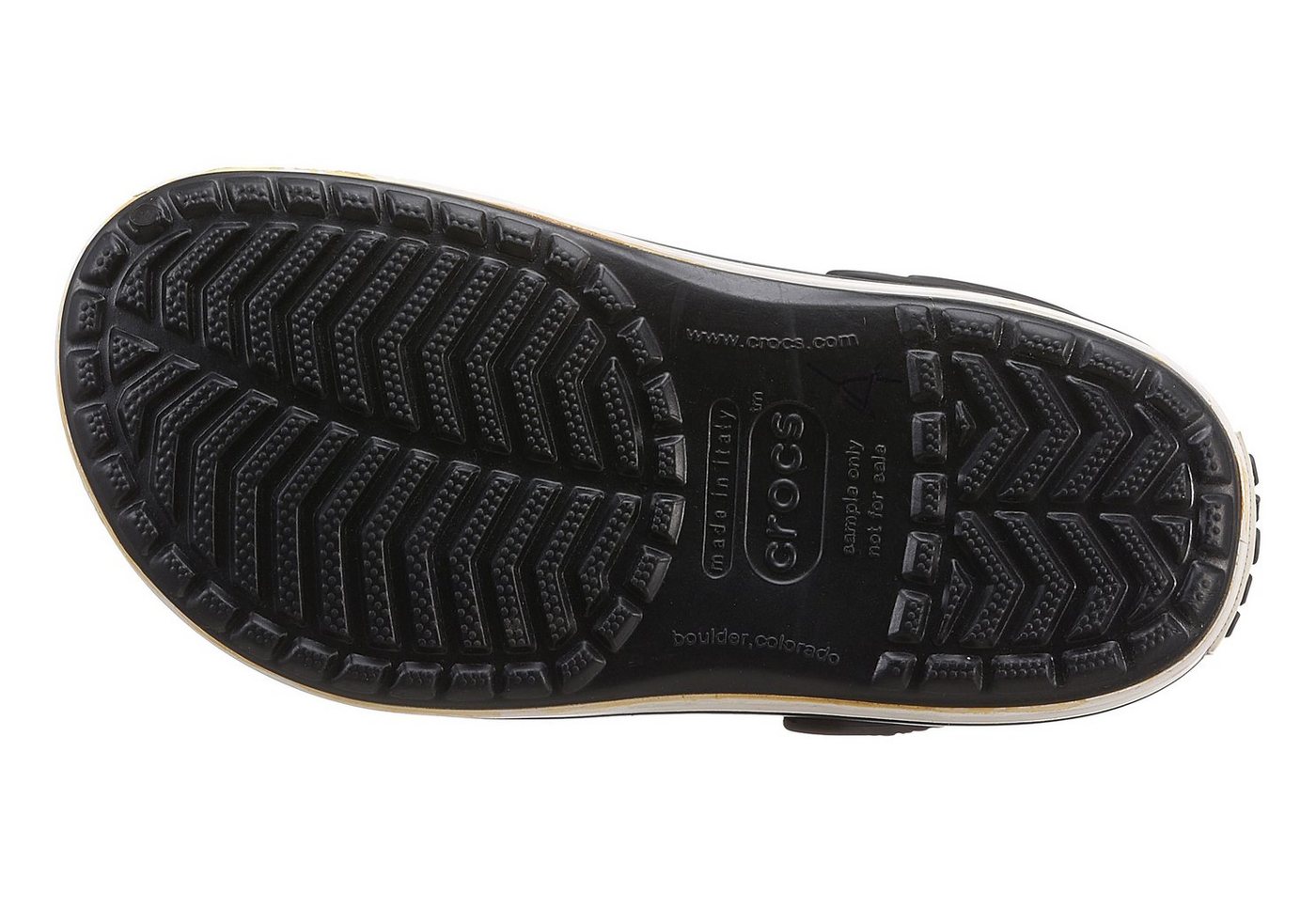Crocs Crocband Clog Sommerschuh, Gartenschuh, Poolslides, mit farbiger Laufsohle – Bild 3 von 5