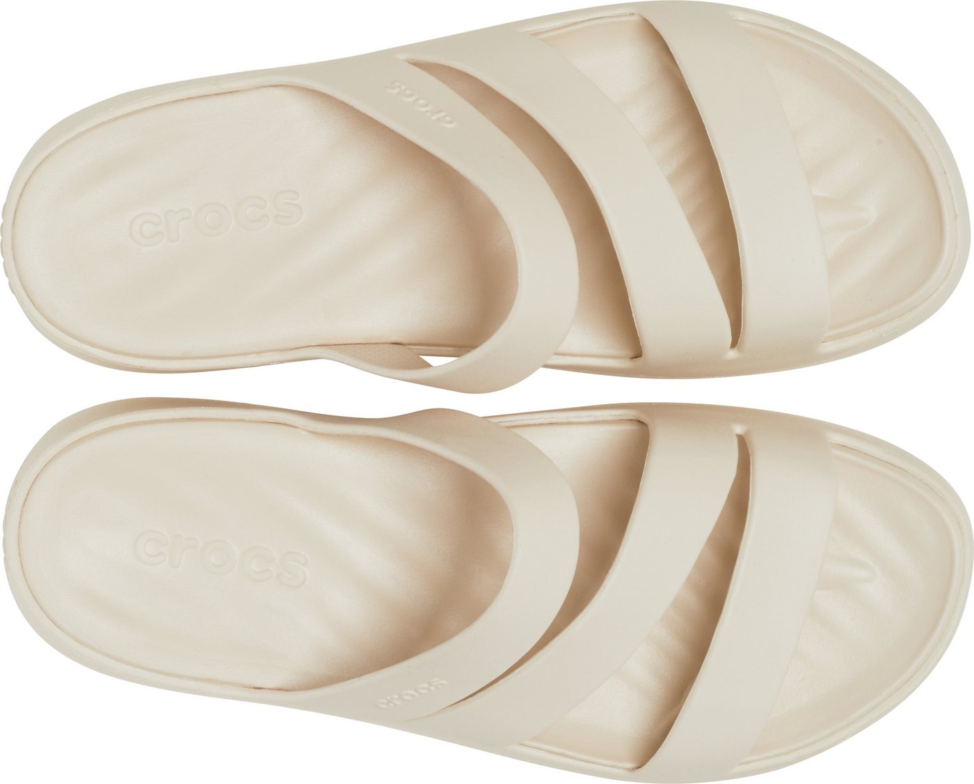 Crocs Getaway Strappy Badepantolette, Sommerschuh, Badeschuh, Poolslides mit modischen Riemchen – Bild 4 von 5