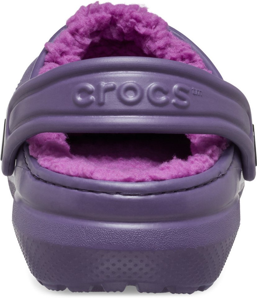 Crocs Kids Classic Lined Clog Clog Hausschuh, Pantoffel, Schlappen mit Warmfutter – Bild 3 von 4