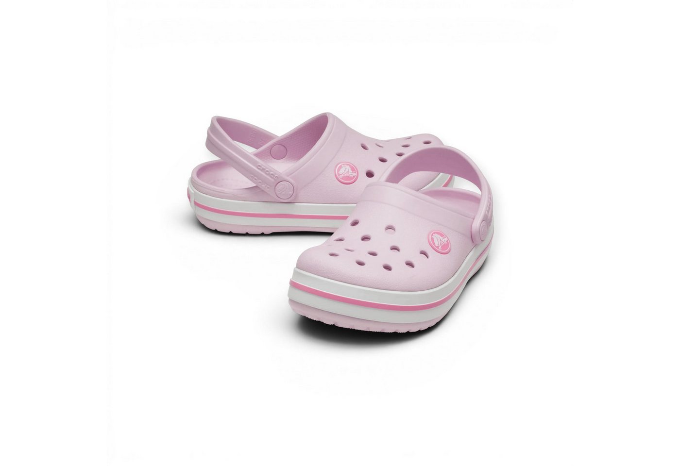 Crocs Sandale Crocband Clog K hellpink mädchen Badeschuh – Bild 2 von 5