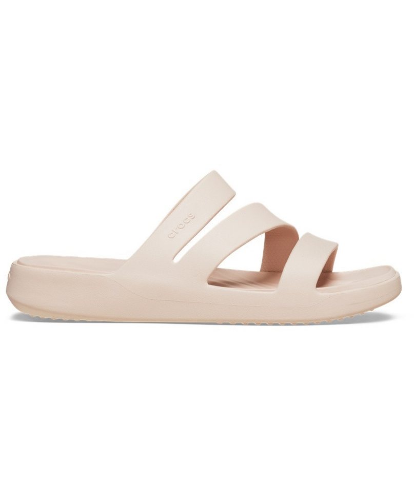 Crocs Sandale Getaway Strappy (leichtes, nahtlos, flexibel) pfirsichrosa Badeschuh – Bild 2 von 5
