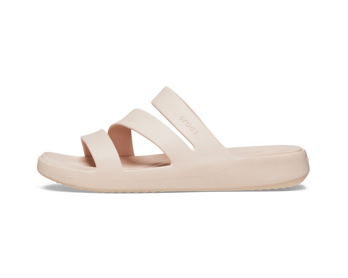 Crocs Sandale Getaway Strappy (leichtes, nahtlos, flexibel) pfirsichrosa Badeschuh – Bild 3 von 5