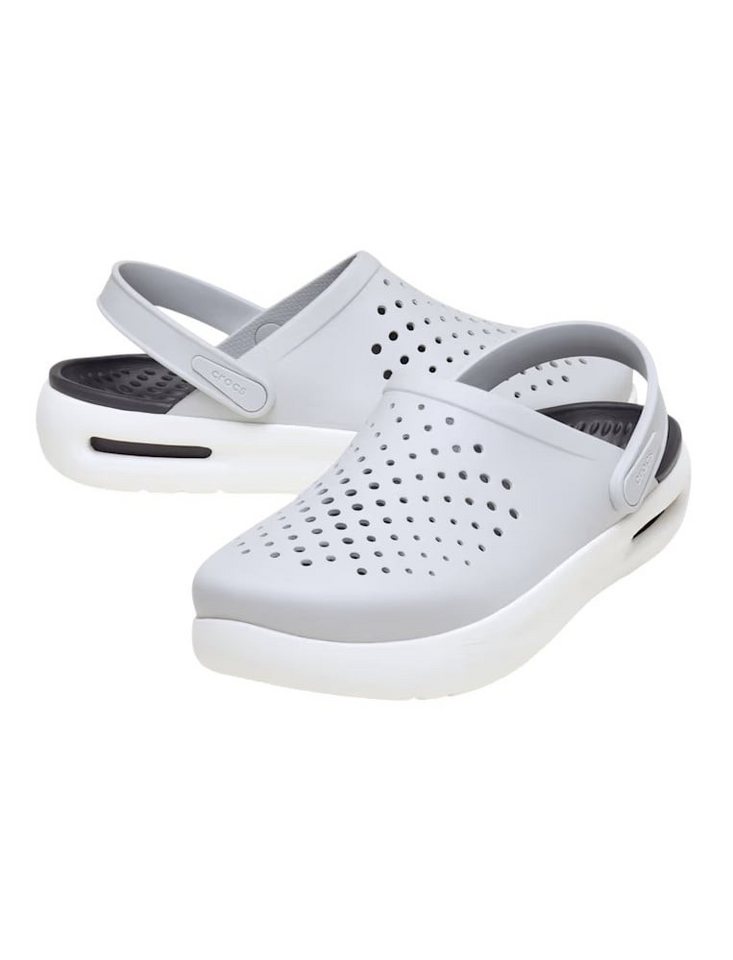 Crocs Sandale InMotion Clog (superweich, leicht, hoher Tragekomfort) grau Badeschuh – Bild 4 von 5