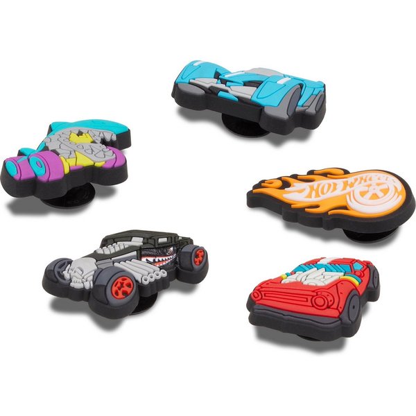 Crocs Schuhanstecker Jibbitz™ Hot Wheels (Set, 5-tlg., Kein Spielzeug. Nicht für Kinder unter 3 Jahren geeignet), für Crocs Schuhe