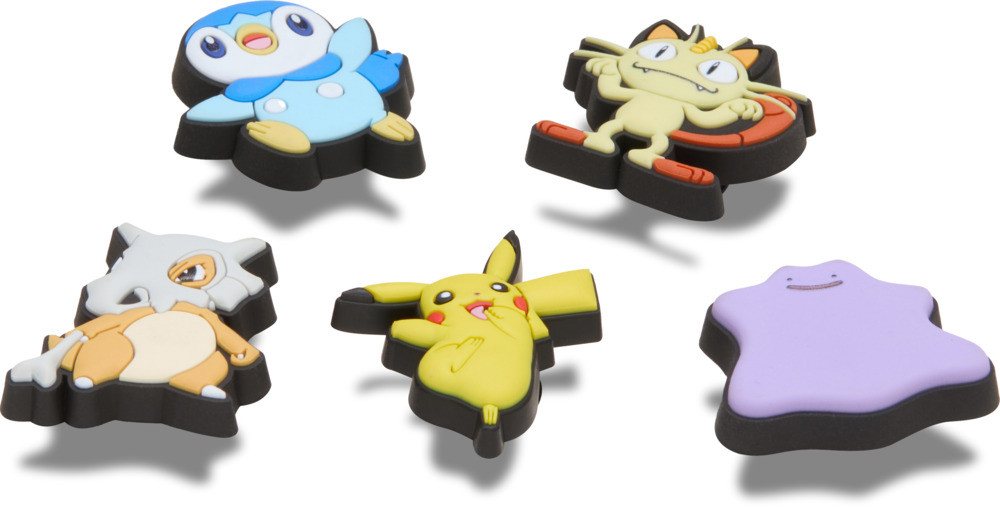 Crocs Schuhanstecker Jibbitz™ Pokemon Variety (Set, 5-tlg., Kein Spielzeug. Nicht für Kinder unter 3 Jahren geeignet), Charm, Anstecker für Crocs Schuhe – Bild 3 von 4