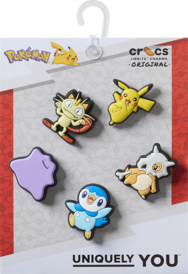 Crocs Schuhanstecker Jibbitz™ Pokemon Variety (Set, 5-tlg., Kein Spielzeug. Nicht für Kinder unter 3 Jahren geeignet), Charm, Anstecker für Crocs Schuhe – Bild 4 von 4