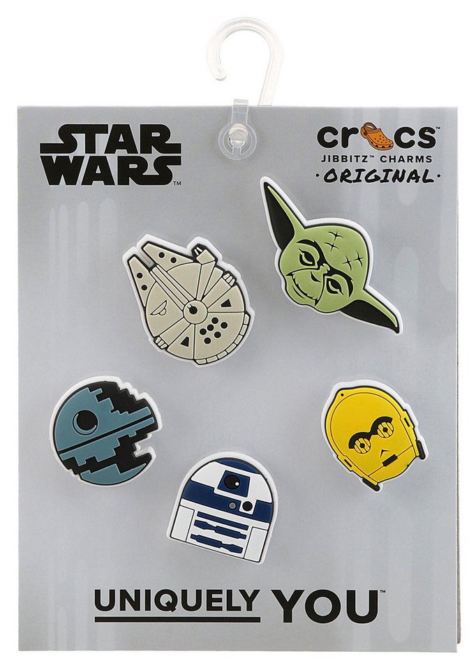 Crocs Schuhanstecker Jibbitz™ Star Wars (Set, 5-tlg., Kein Spielzeug. Nicht für Kinder unter 3 Jahren geeignet), Schuh Charms mit Star Wars Figuren – Bild 2 von 3