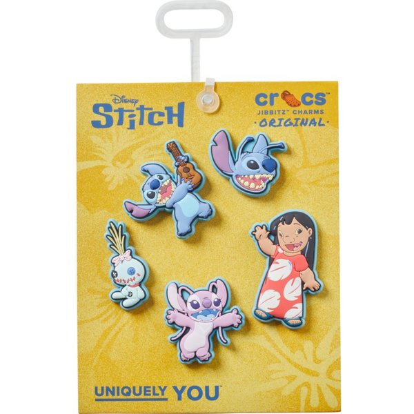 Crocs Schuhanstecker Jibbitz™ Stitch Refresh (Set, 5-tlg., Kein Spielzeug. Nicht für Kinder unter 3 Jahren geeignet), Charm, Anstecker, Accessoire für Crocs Sch