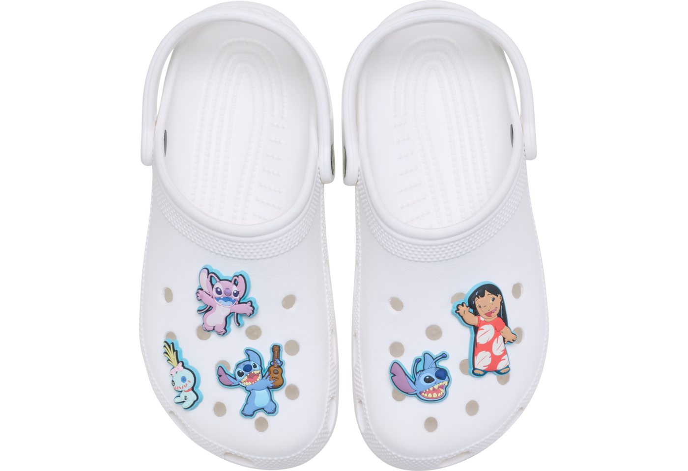 Crocs Schuhanstecker Jibbitz™ Stitch Refresh (Set, 5-tlg., Kein Spielzeug. Nicht für Kinder unter 3 Jahren geeignet), Charm, Anstecker, Accessoire für Crocs Sch – Bild 2 von 4