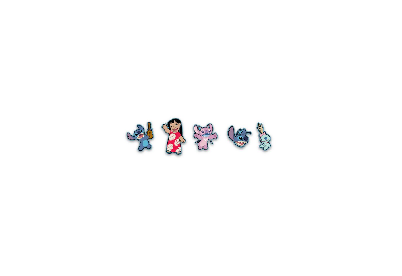 Crocs Schuhanstecker Jibbitz™ Stitch Refresh (Set, 5-tlg., Kein Spielzeug. Nicht für Kinder unter 3 Jahren geeignet), Charm, Anstecker, Accessoire für Crocs Sch – Bild 4 von 4
