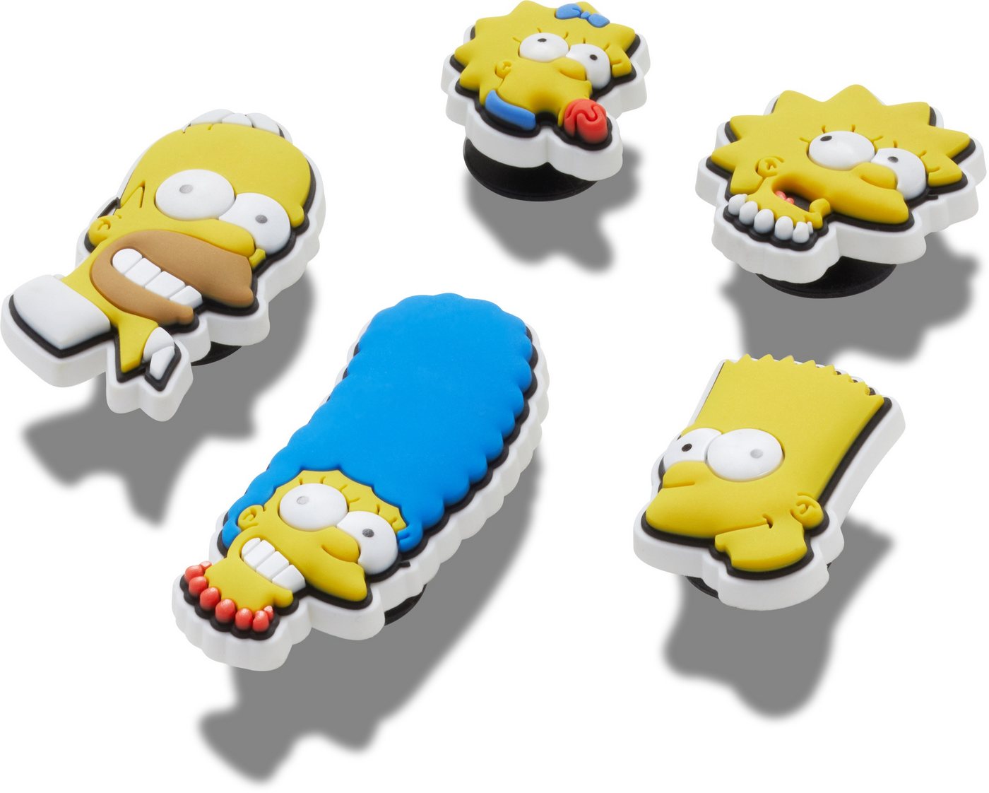 Crocs Schuhanstecker Jibbitz™ The Simpsons (Set, 5-tlg., Kein Spielzeug. Nicht für Kinder unter 3 Jahren geeignet), Charm, Anstecker für Crocs Schuhe – Bild 3 von 5