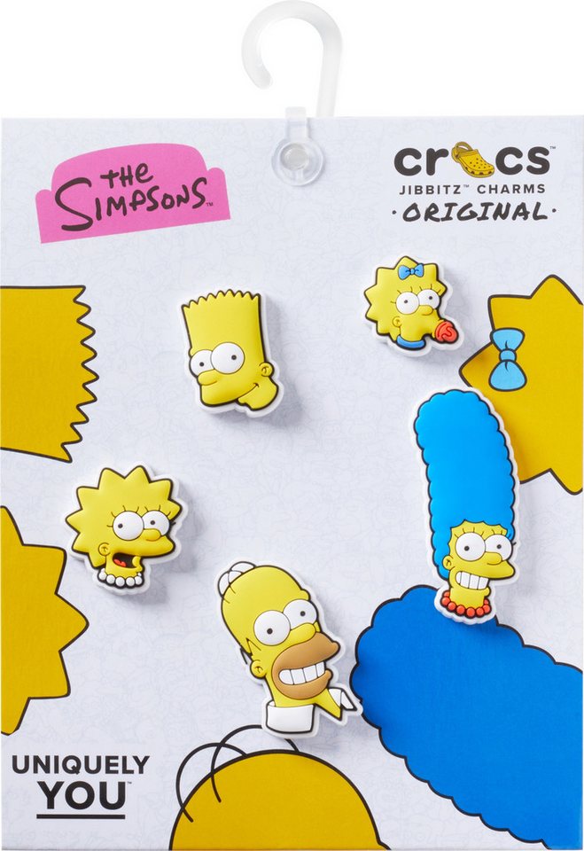 Crocs Schuhanstecker Jibbitz™ The Simpsons (Set, 5-tlg., Kein Spielzeug. Nicht für Kinder unter 3 Jahren geeignet), Charm, Anstecker für Crocs Schuhe – Bild 5 von 5