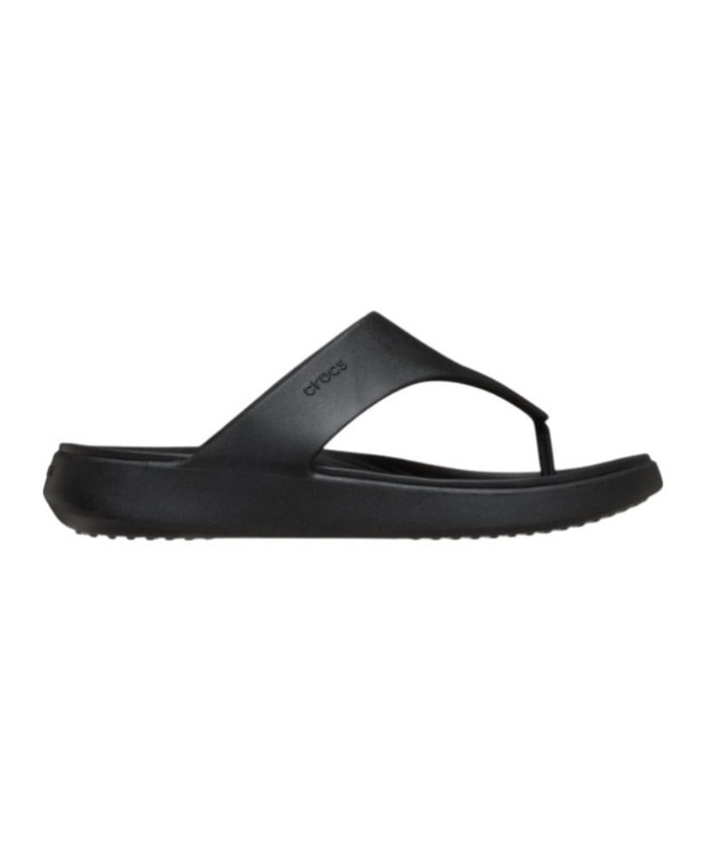 Crocs Zehensandale Getaway Triangle Flip schwarz - Damen Badeschuh – Bild 3 von 5