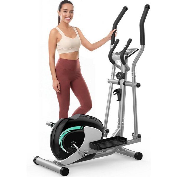 Dripex Crosstrainer Dripex Crosstrainer für Zuhause mit 16 Widerstandsstufen