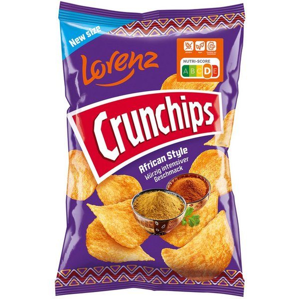 Crunchips Knabberei, Crunchips African Style 150g