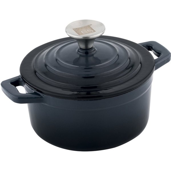 CS Koch-Systeme Kochtopf XANTEN, Durchmesser: 14 cm, Gusseisen, Gusseisen (1-tlg), Gusseisen aus DISA-Verfahren mit PronamelPlus Emaille
