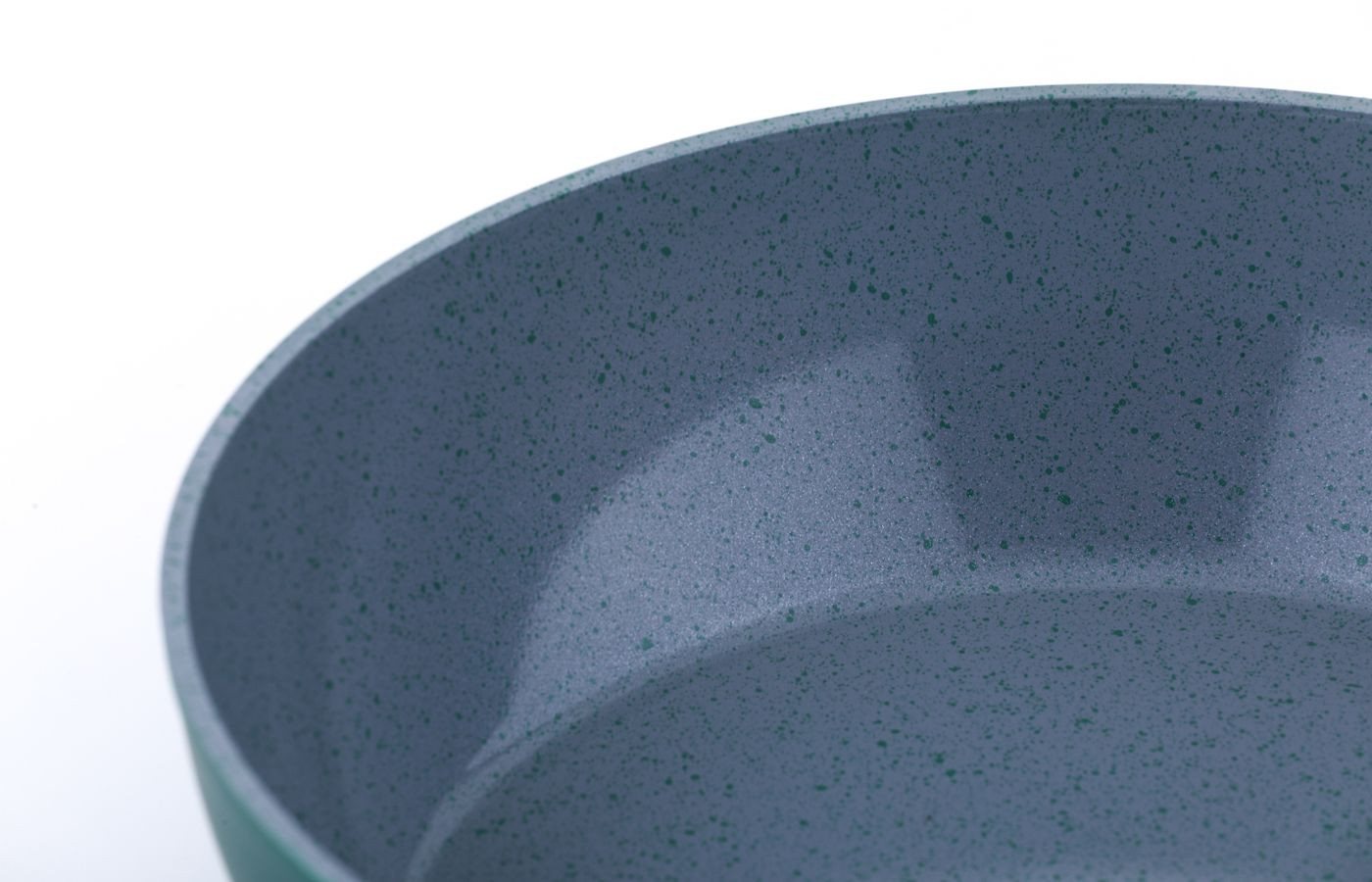 CS Koch-Systeme Schmorpfanne PURE, antihaftbeschichtet, grün, Aluminium (1-tlg), antihaftbeschichtet – Bild 4 von 4