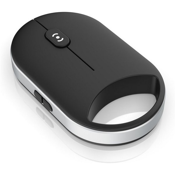 CSL kabellos Bluetooth & 2,4GHz für Rechtshänder & Linkshänder, 2 Geräte ergonomische Maus (Bluetooth, Funk, 2200 dpi, Mini 30g leicht, Dual-BT & Funk, Silent, 