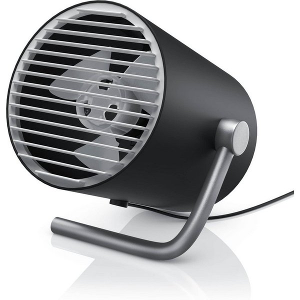 CSL Mini USB-Ventilator 2 Geschwindigkeitsstufen, leises Betriebsgeräusch, 30° Neigungswinkel, USB-Tischventilator, energiesparend 1 Watt, kompakter Miniventila