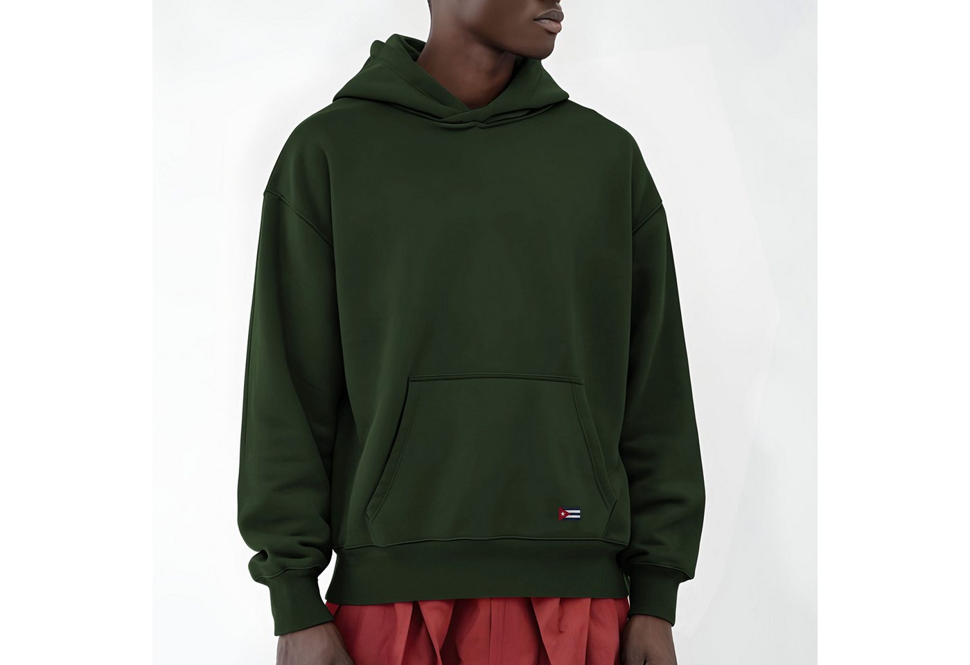 CUBAIANS Kapuzenpullover Jiqui Herren Pullover Sweatshirt Hoodie für Männer – Bild 2 von 5